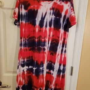 Lularoe Maria Tie Dye worn one time